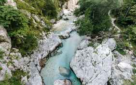 Die Umgebung - Soca Tal